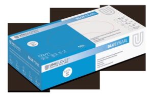 HANDSCHUHE Einmal Nitril S blau