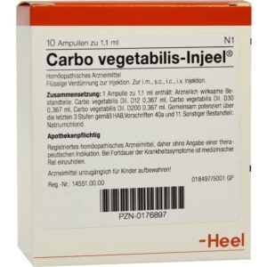 CARBO VEGETABILIS INJEEL Ampullen