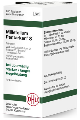 MILLEFOLIUM PENTARKAN S Tabletten