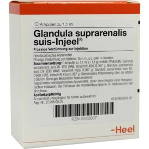 GLANDULA SUPRARENALIS suis Injeel Ampullen