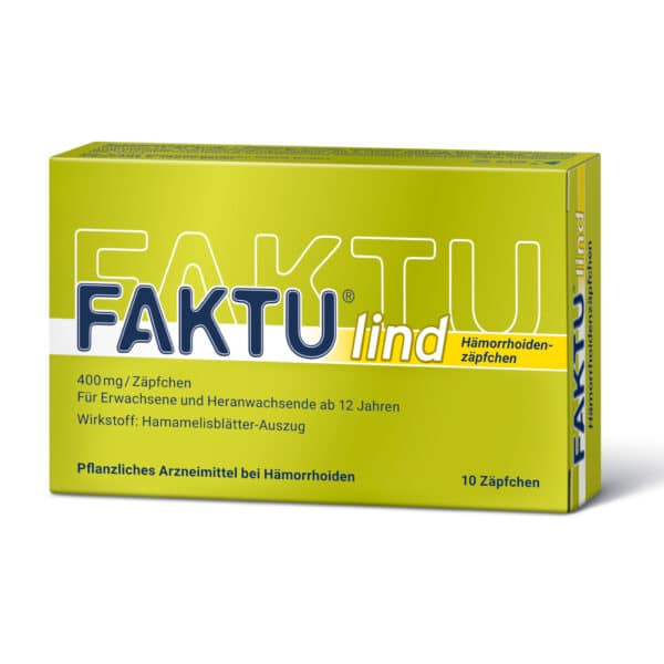 FAKTU lind Hämorrhoidenzäpfchen