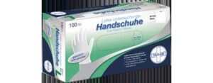 HANDSCHUHE Einmal Latex puderfrei M