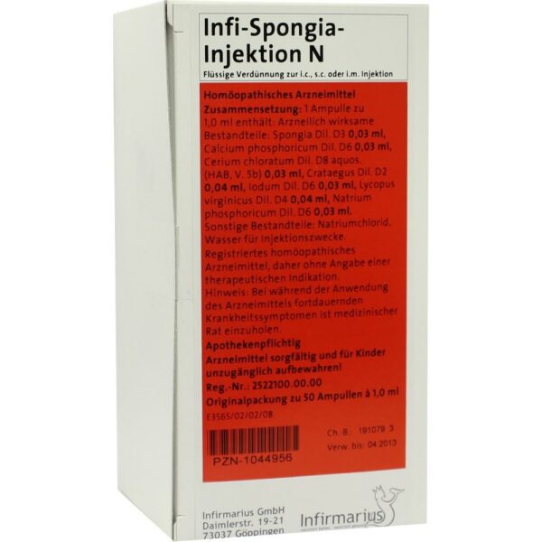 INFI SPONGIA Injektion N