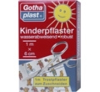 GOTHAPLAST Kinderpflaster 6 cmx1 m