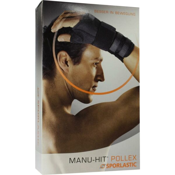 MANU-HIT POLLEX Orthese rechts Gr.S 07640 schwarz