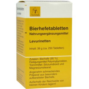 BIERHEFE TABLETTEN Levurinetten