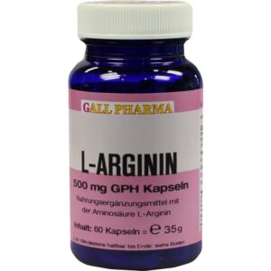 L ARGININ 500MG GPH KAPSEL