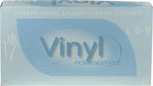 VINYL Handschuhe puderfrei large