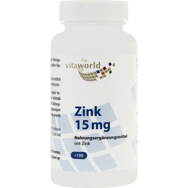 ZINK 15MG ZINKGLUCONAT