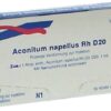 ACONITUM NAPELLUS Rh D 20 Ampullen