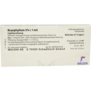BRYOPHYLLUM 5% 1 ml Injektionslösung