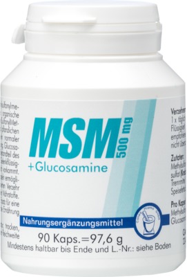 MSM 500 mg+Glucosamine Kapseln