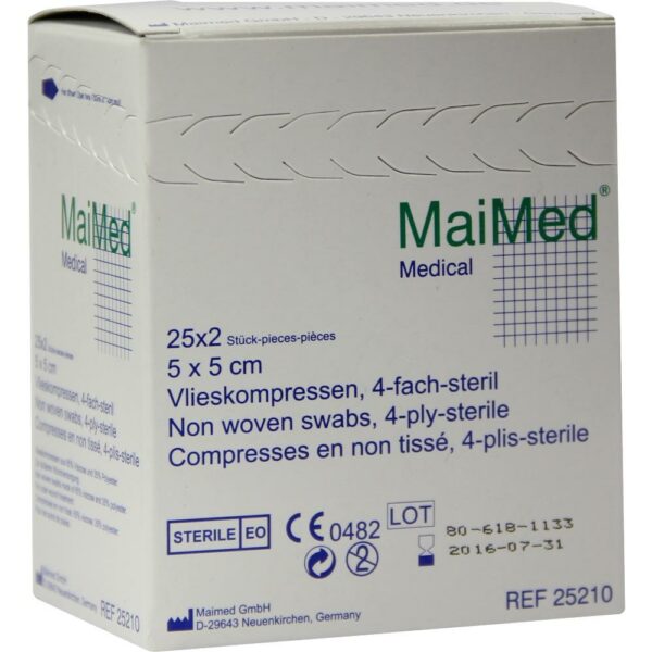 VLIESKOMPRESSEN 5x5 cm steril