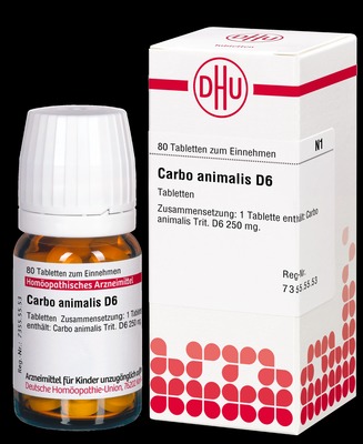 CARBO ANIMALIS D 6 Tabletten