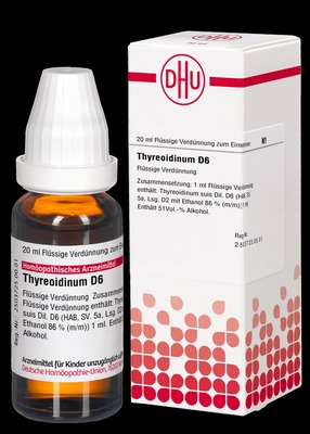 THYREOIDINUM D 6 Dilution
