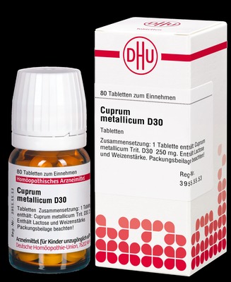 CUPRUM METALLICUM D 30 Tabletten