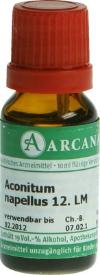 ACONITUM NAPELLUS LM 12 Dilution