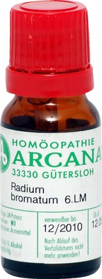 RADIUM bromatum LM 6 Dilution