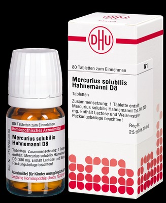 MERCURIUS SOLUBILIS Hahnemanni D 8 Tabletten
