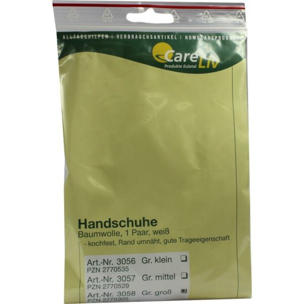 ZWIRNHANDSCHUHE Baumwolle groß