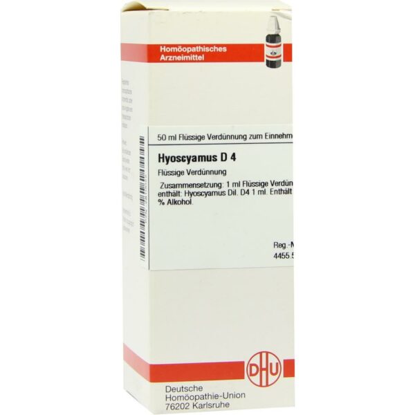 HYOSCYAMUS D 4 Dilution