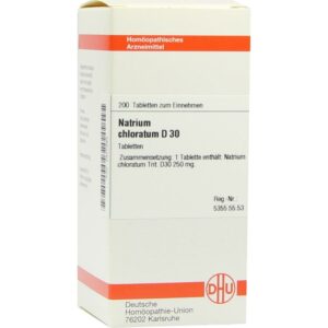 NATRIUM CHLORATUM D 30