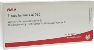 Plexus lumbalis Gl D30 Ampullen