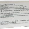 Iscucin Salicis Stärke D Ampullen