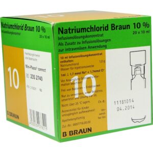 NATRIUMCHLORID 10% Braun MPC Infusionslsg.-Konz.