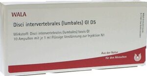 Disci intervertebrales (lumbales) Gl D5 Ampullen