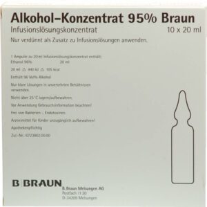 ALKOHOL 95% Infusionslösungskonzentrat