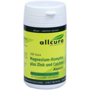 MAGNESIUM KOMPLEX m.Zink+Calcium Kapseln