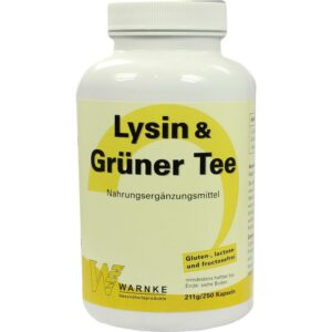 LYSIN & grüner Tee Kapseln