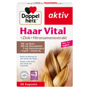 Doppelherz aktiv Haar Vital + Zink + Hirseextrakt