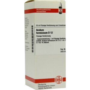 ACIDUM FORMICICUM D 12 Dilution