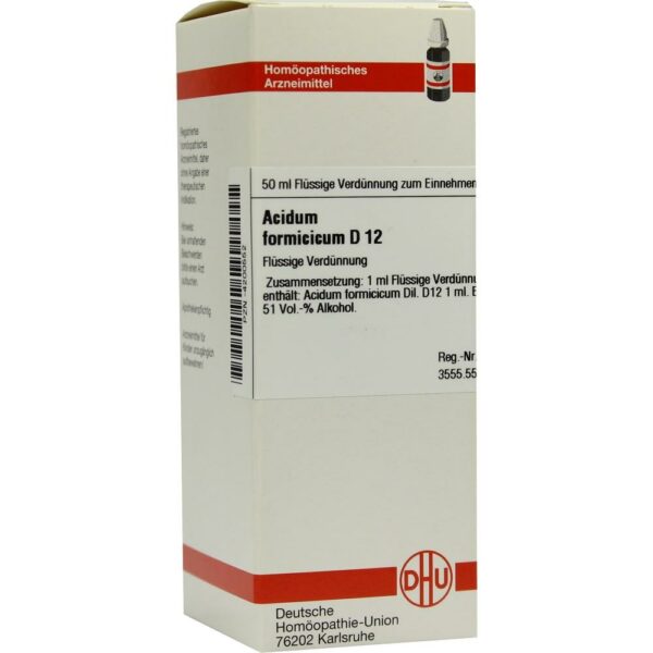 ACIDUM FORMICICUM D 12 Dilution