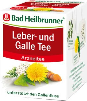 BAD HEILBRUNNER Tee Leber und Galle Filterbeutel
