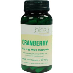 CRANBERRY 400 mg Bios Kapseln