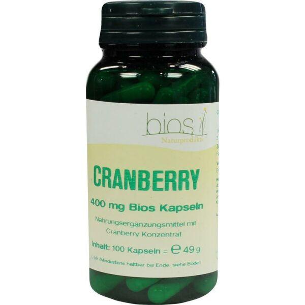 CRANBERRY 400 mg Bios Kapseln
