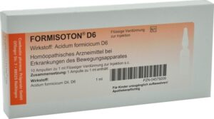 FORMISOTON D 6 Ampullen