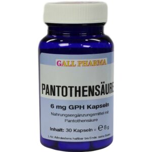 PANTOTHENSAEURE 6MG GPH