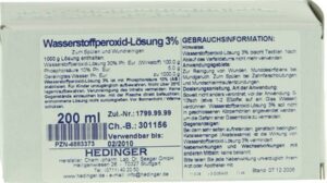 Wasserstoffperoxid-lösung 3% Standardzulassung