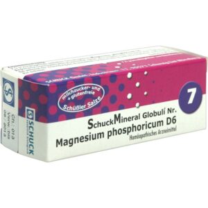 SCHUCKMINERAL Globuli 7 Magnesium phosphoricum D6