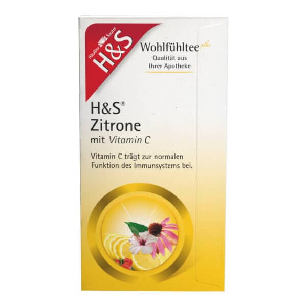 H&S Wohlfühltee Zitrone mit Vitamin C