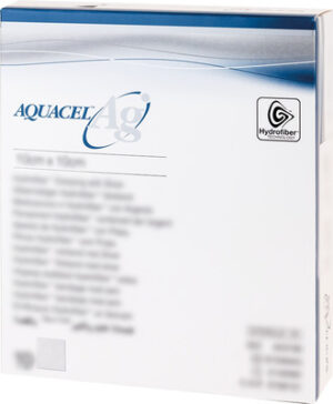 AQUACEL Ag 10x10 cm Kompressen