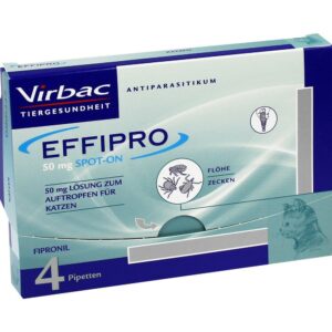 EFFIPRO 50mg SPOT LÖSUNG ZUM AUFTROPFEN FÜR KATZEN