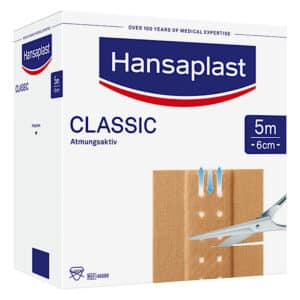 Hansaplast CLASSIC Atmungsaktiv 6cm x 5m