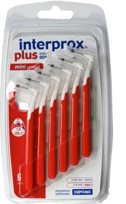 INTERPROX plus mini conical rot Interdentalbürste