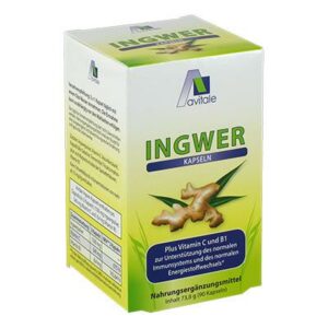 Avitale INGWER 500 mg + Vitamin B1 + C