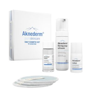 Aknederm pure skincare DAILY COSMETIC SET